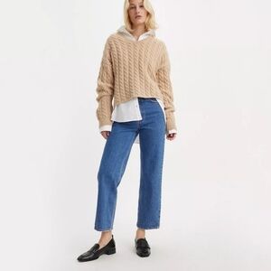 Levi's size 28 high-rise straight ankle